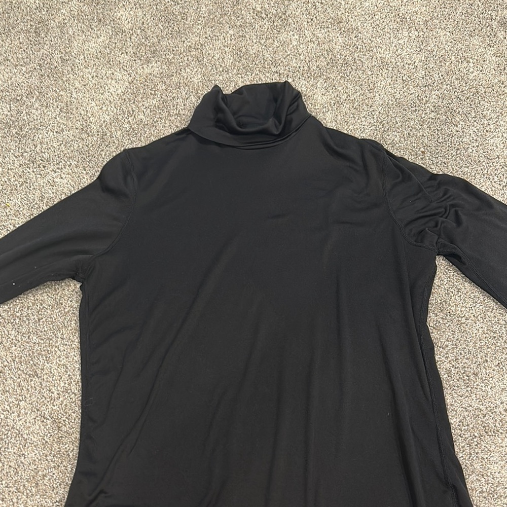 Black Turtleneck Top